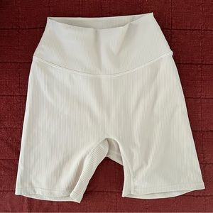 CSB ribbed 6in shorts